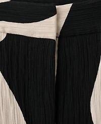 Mango Women's Printed Straight Pants