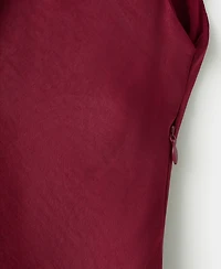 Mango Women's Fitted Satin Dress