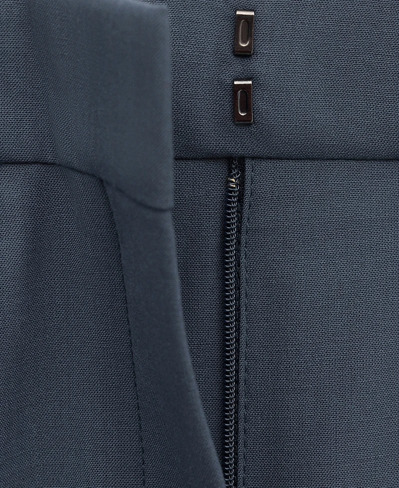 Mango Women's Straight Wool Suit Pants