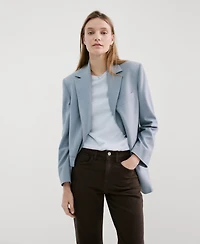 Mango Women's Matilda Medium-Rise Straight-Fit Jeans