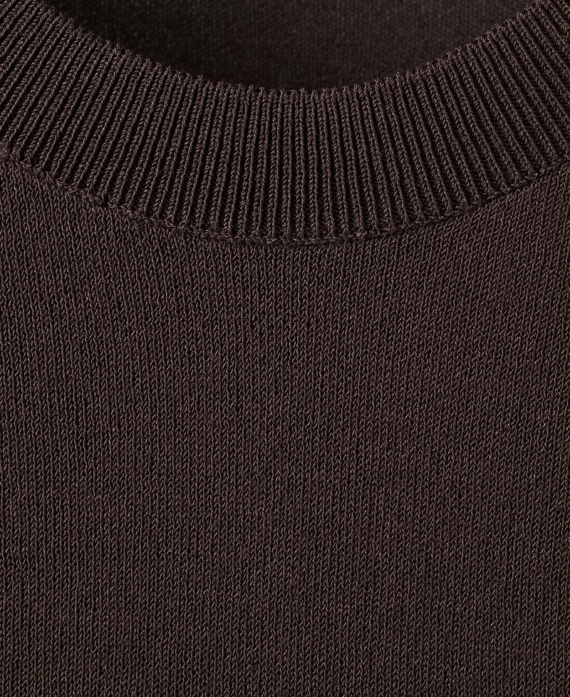 Mango Women's Short-Sleeved Knitted Sweater