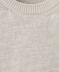 Mango Women's Lace-Trim Knit Sweater