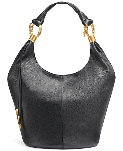 Donna Karan New York Tartan Extra-Large Hobo Bag