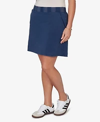 Ruby Rd. Plus French Terry Pull-On Skort