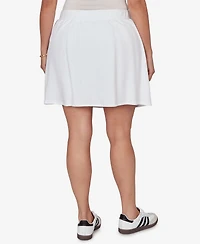 Ruby Rd. Plus French Terry Pull-On Skort