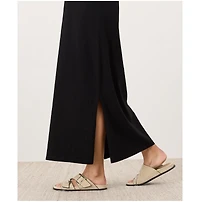 Pact Women's Organic Cotton Slub Easy Tee Maxi Dress