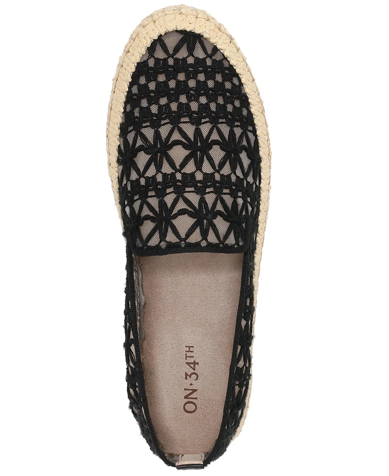 On 34th Women's Jaylaa Espadrille Slip-On Flats, Macy's Exclusive
