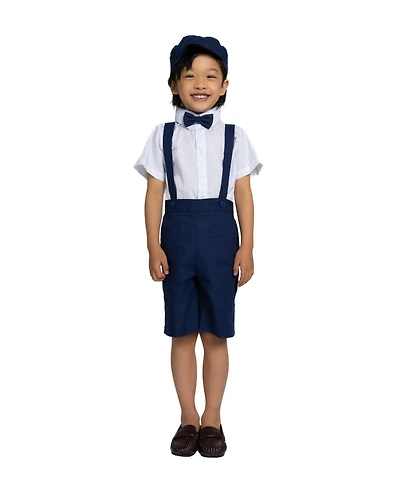 Peanut Butter Collection Little Boys Eton Safari 5-Piece Formal Set