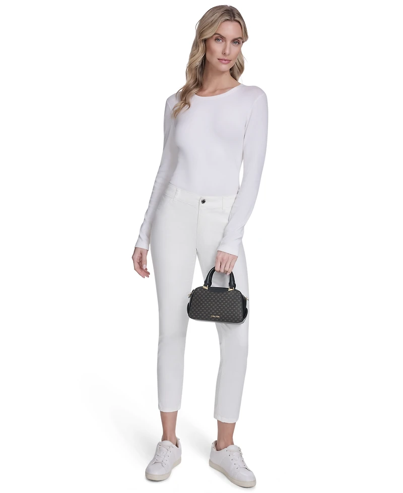 Calvin Klein Akari Signature Medium Crossbody Bag