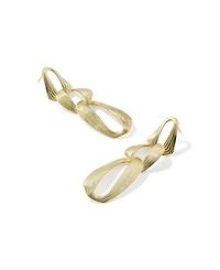 Kendra Scott Kira 14k Gold-Tone Over Brass Statement Earrings