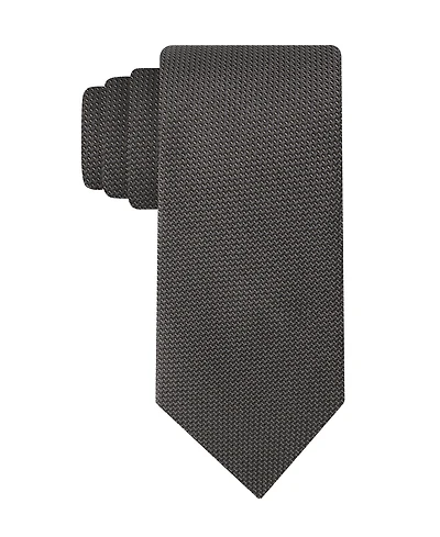 Calvin Klein Men's Classic Fit Donnelly Textured Solid Tie