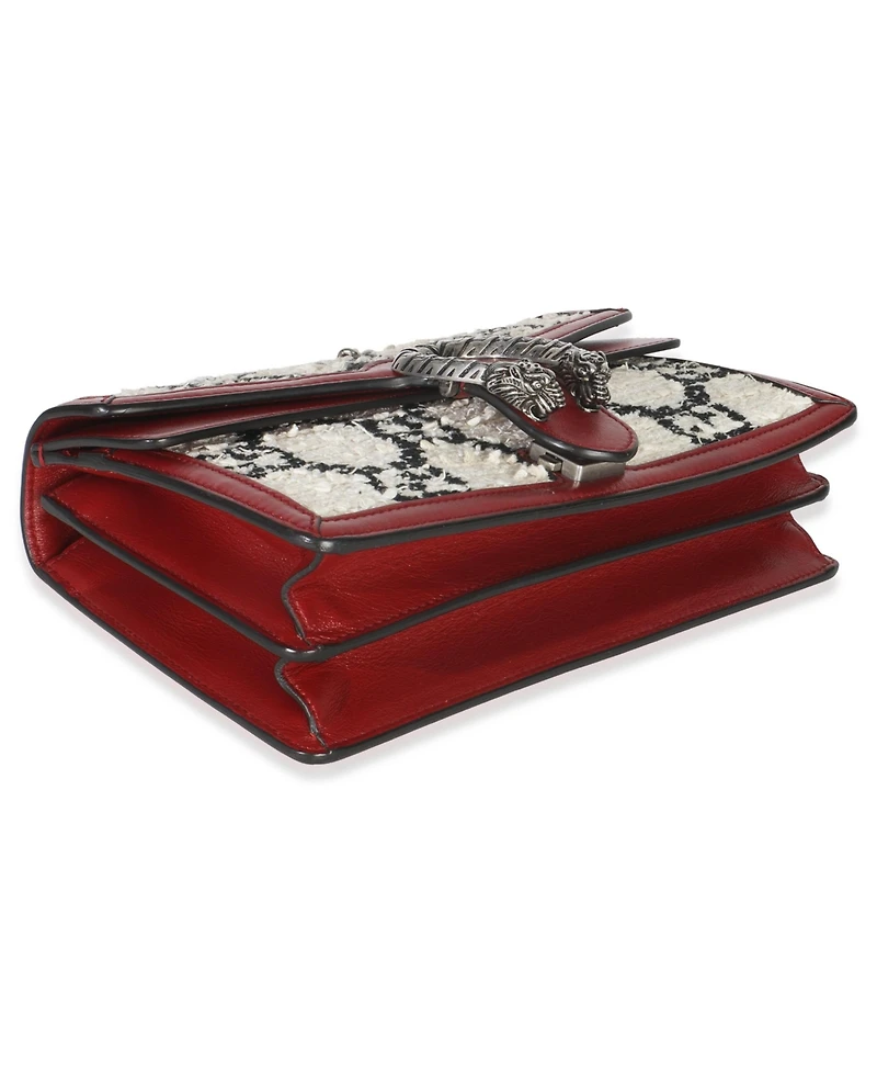 Pre-Owned Gucci Multicolor Gg Tweed Monogram Small Dionysus Bag