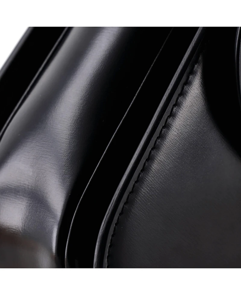 Pre-Owned Celine Triomphe Shoulder Bag Smooth Calfskin