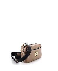 Pre-Owned Versace Small Medusa Front Pocket Camera Bag Leather