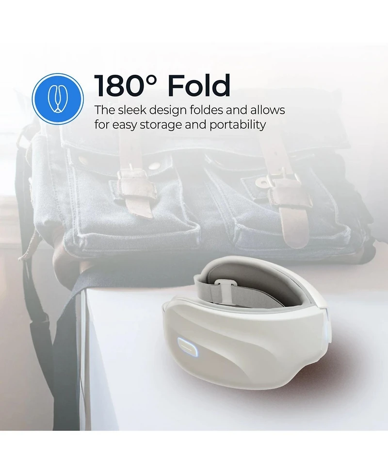 Reathlete Eye-c Eye Massager with Compression, Heat and Vibration