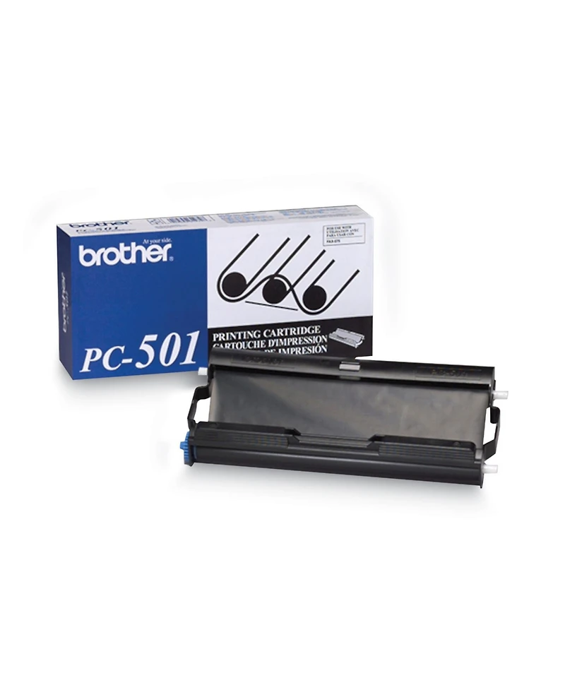 Brother PC501 Thermal Transfer Monochrome Print Cartridge (approx. 150 pages)