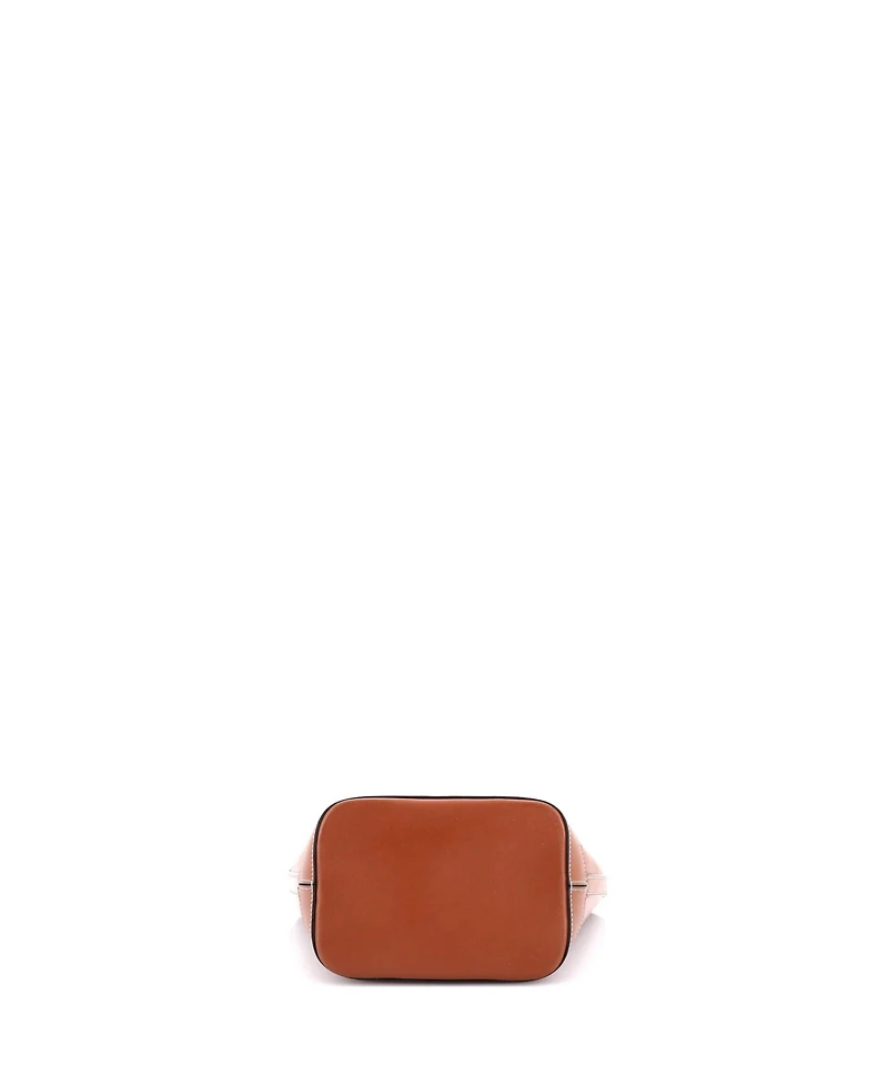 Pre-Owned Celine Small Cuir Triomphe Bucket Bag Leather