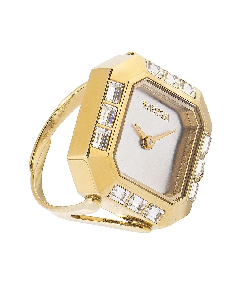 Invicta Women's 49587 Mini Ring Watch Quartz 2 Hand Dial Watch