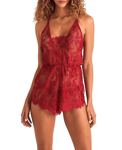 Adore Me Women's Jasmin Romper Lingerie