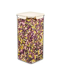 Sorbus Airtight Food Storage Container – Clear Stackable Canister for Pantry, Rice, Pasta