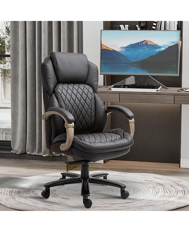 Boyel Living Big and Tall Executive Office Chair with Wide Seat and High Back