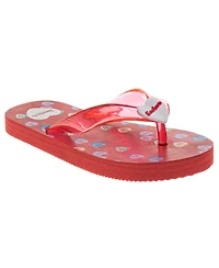 SweetHearts Big Girls Toddler–Little Beach & Pool Slip-On Flip Flop Sandals