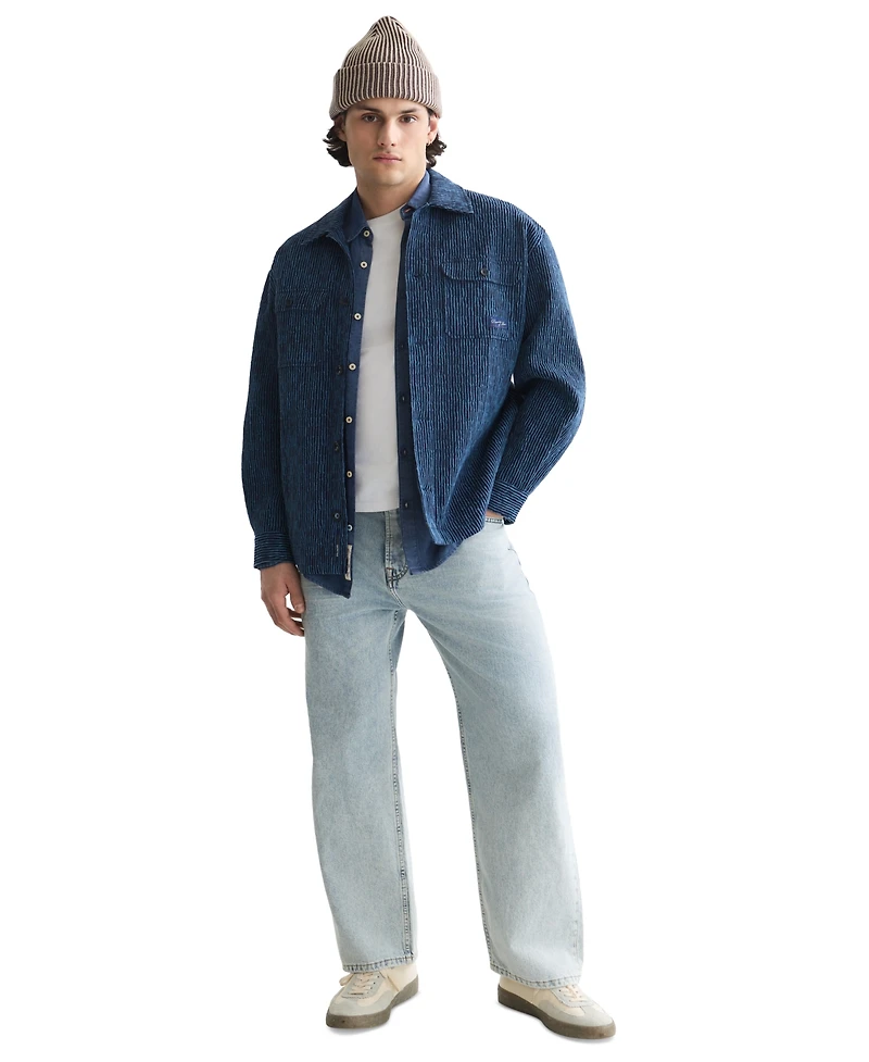 Scotch & Soda Men's Regular-Fit Long-Sleeve Collared Overshirt