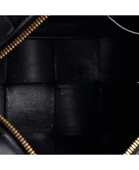 Pre-Owned Bottega Veneta Brick Cassette Shoulder Bag Maxi Intrecciato Leather