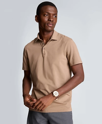 Kenneth Cole Men's Short-Sleeve Collared Slim Fit Polo T-Shirt