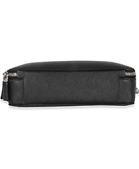 Pre-Owned Prada Black Saffiano Medium Brique Crossbody Bag