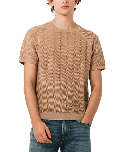 Buffalo David Bitton Men's Wipped Short-Sleeve Sweater