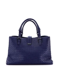 Pre-Owned Bottega Veneta Medium Roma Bag Intrecciato Nappa