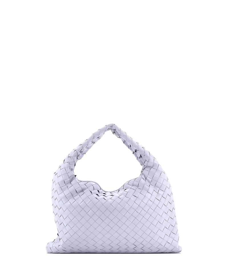 Pre-Owned Bottega Veneta Small Hop Hobo Intrecciato Leather