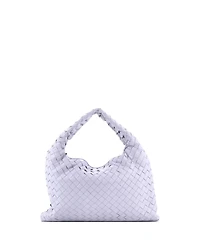 Pre-Owned Bottega Veneta Small Hop Hobo Intrecciato Leather