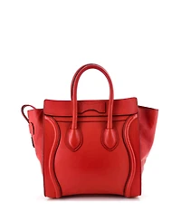 Pre-Owned Celine Micro Luggage Bag Smooth Leather