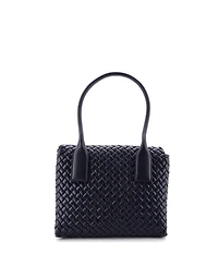 Pre-Owned Bottega Veneta Patti Top Handle Bag Intrecciato Leather