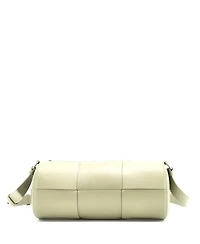 Pre-Owned Bottega Veneta Canette Crossbody Bag Maxi Intrecciato Leather