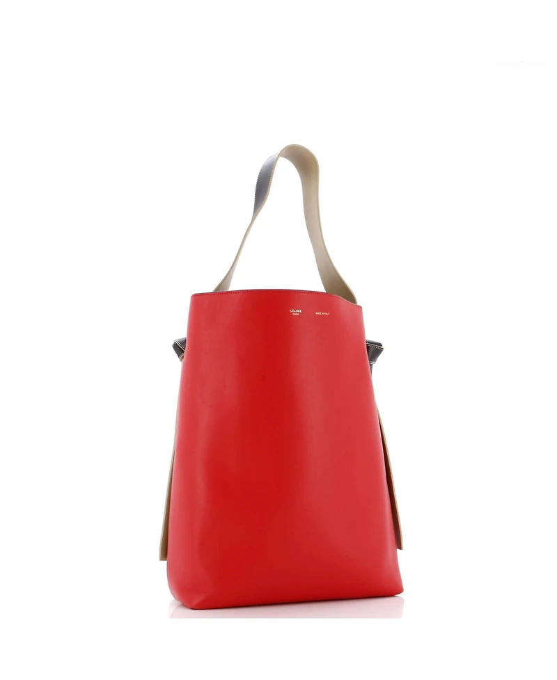 Pre-Owned Celine Small Twisted Cabas Tote Calfskin