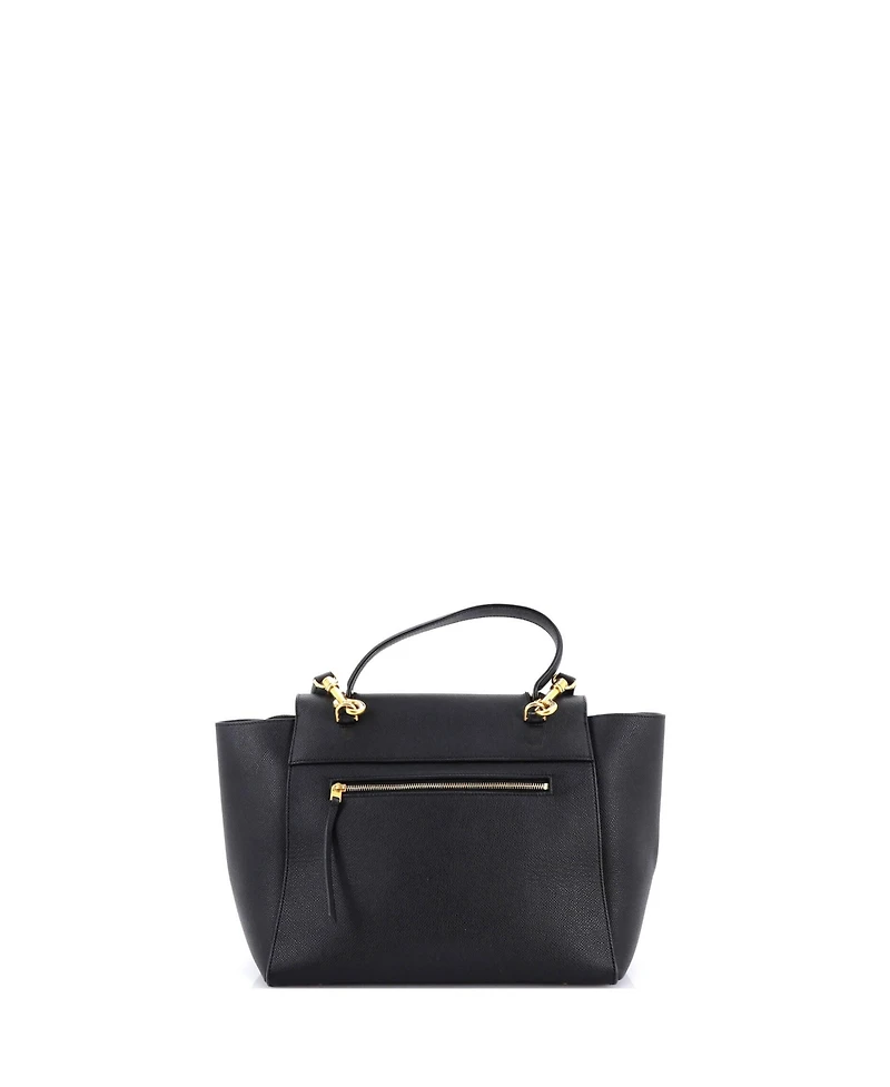 Pre-Owned Celine Mini Belt Bag Textured Leather