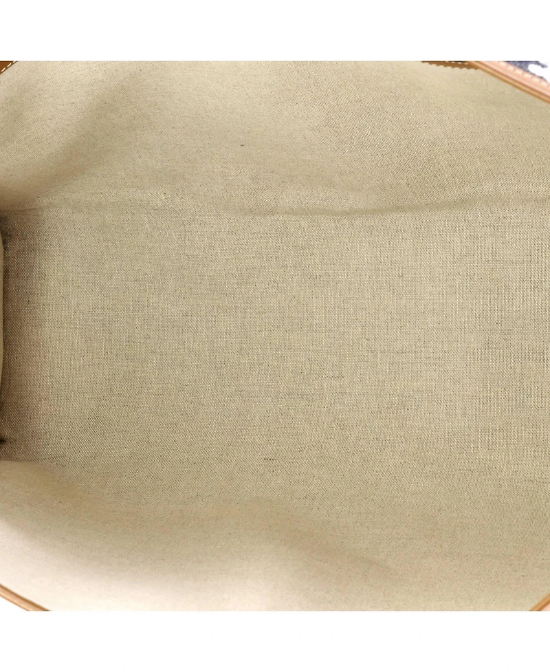 Pre-Owned Celine Horizontal Cabas Tote Triomphe Canvas