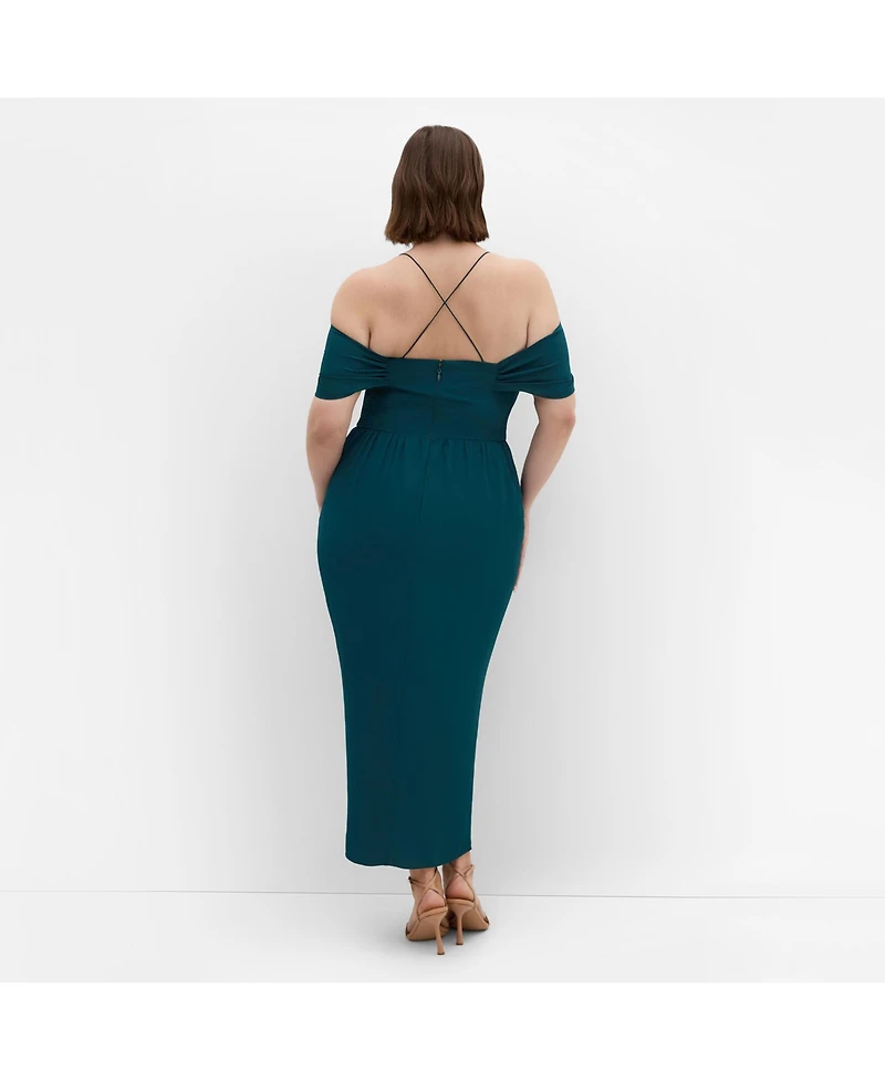 City Chic Women's Entwine Maxi Dress