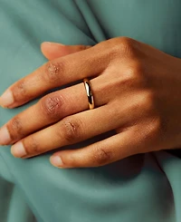 Ana Luisa 14k Gold-Plated Everly High-Polish Band Ring