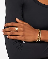 Ana Luisa Mother of Pearl Clara Statement Ring