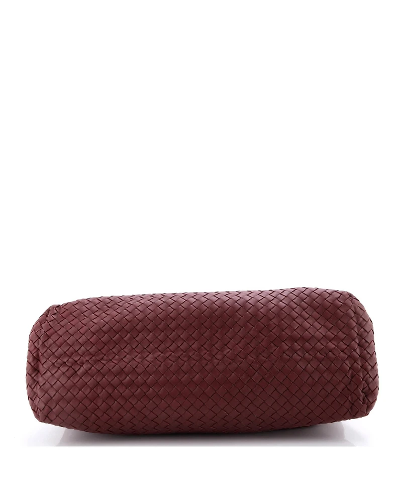 Pre-Owned Bottega Veneta Large Double Chain Tote Intrecciato Nappa