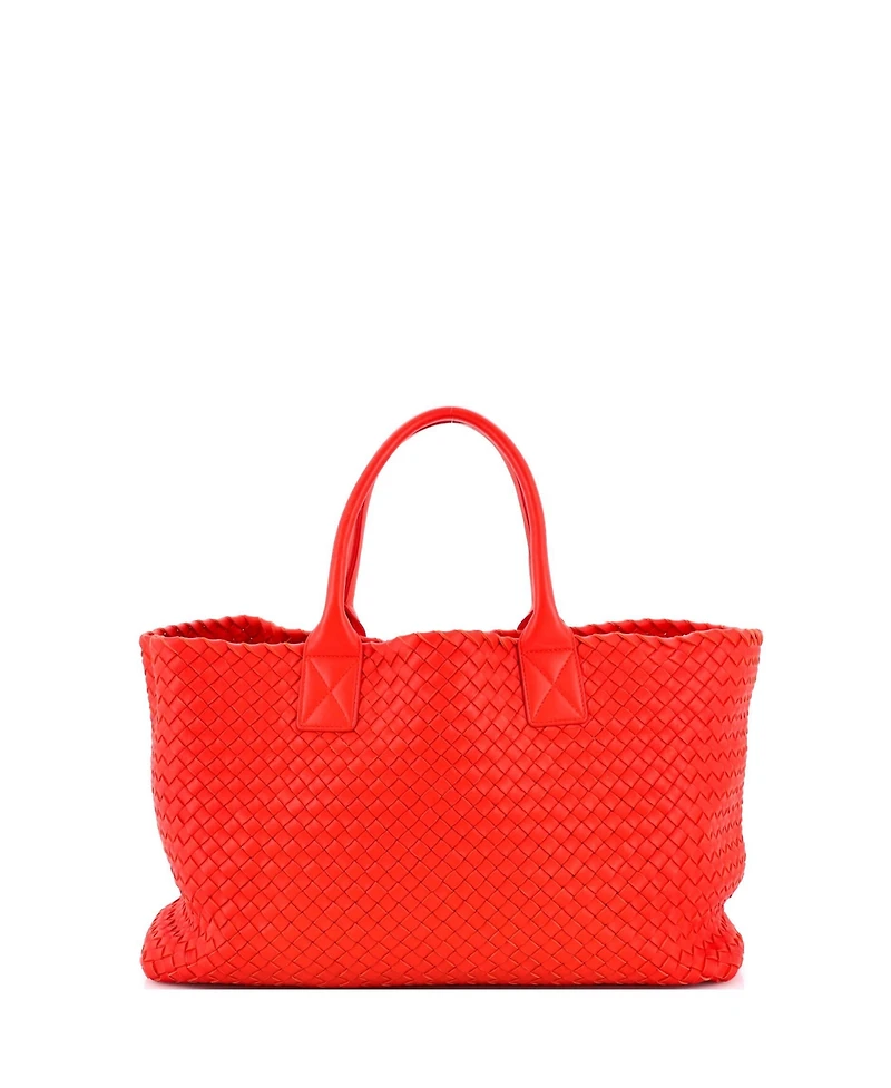 Pre-Owned Bottega Veneta Medium Cabat Tote Intrecciato Nappa