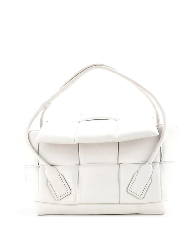 Pre-Owned Bottega Veneta Large Arco Bag Padded Maxi Intrecciato Leather