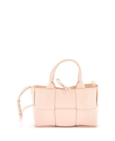 Pre-Owned Bottega Veneta Mini Arco Tote Maxi Intrecciato Leather