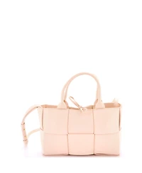 Pre-Owned Bottega Veneta Mini Arco Tote Maxi Intrecciato Leather