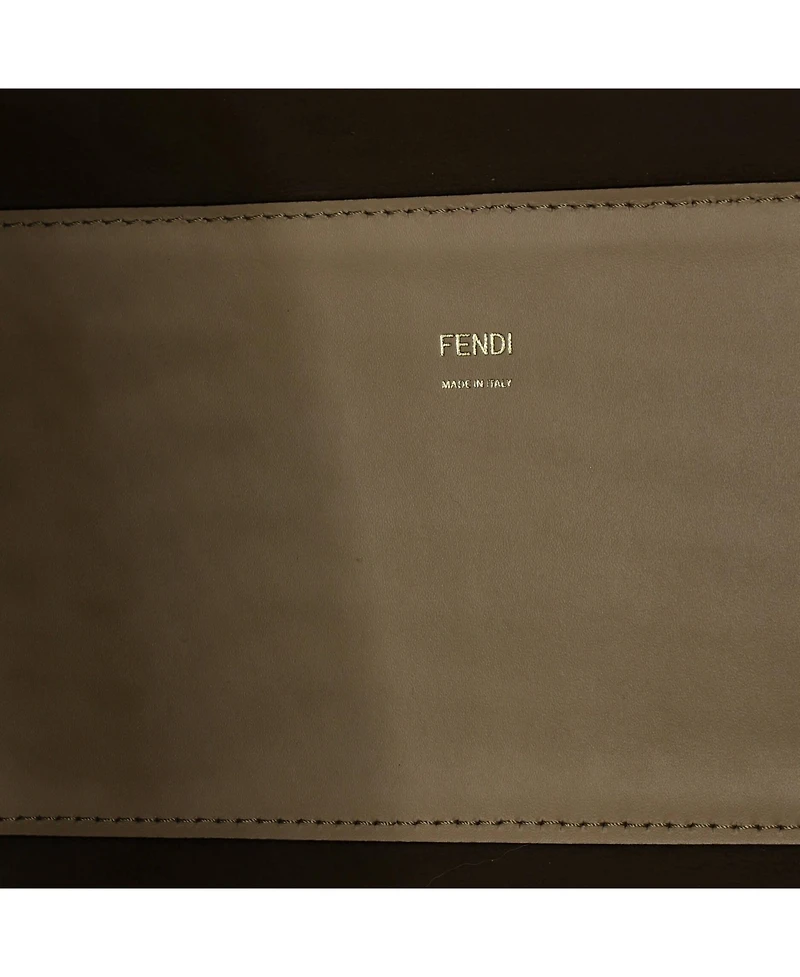 Pre-Owned Fendi Medium Sunshine Shopper Tote Leather