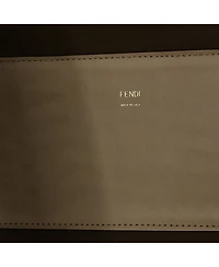 Pre-Owned Fendi Medium Sunshine Shopper Tote Leather